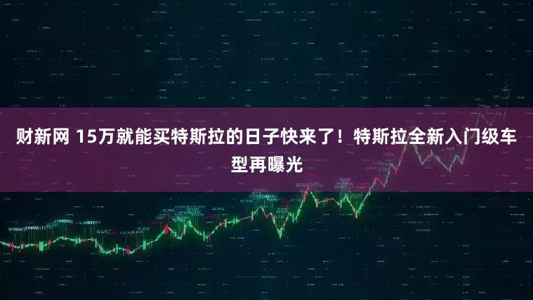 财新网 15万就能买特斯拉的日子快来了！特斯拉全新入门级车型再曝光