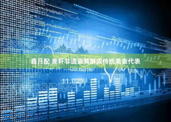 鑫月配 麦轩非遗蛋黄酥成传统美食代表