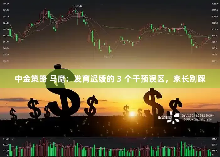 中金策略 马麾：发育迟缓的 3 个干预误区，家长别踩